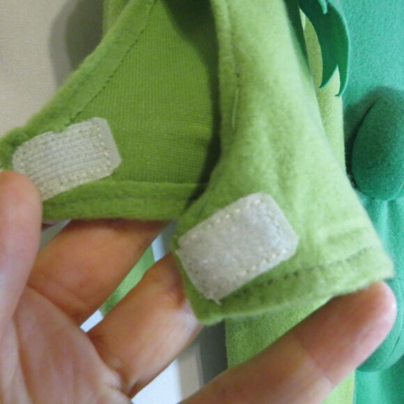 Baby Pea in a Pod w Hat Bodysuit Halloween Costume Vegetable plush - Picture 5 of 10